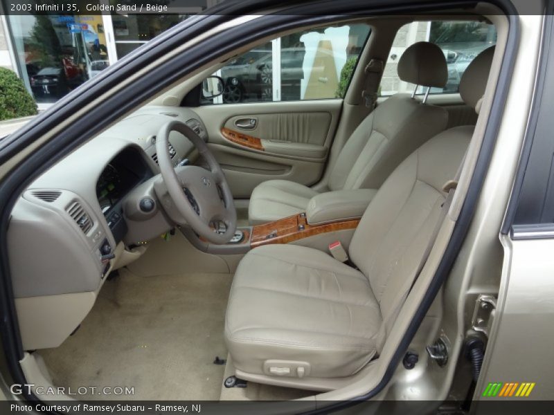 Golden Sand / Beige 2003 Infiniti I 35