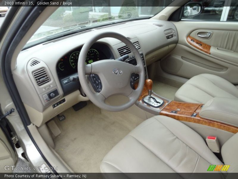 Golden Sand / Beige 2003 Infiniti I 35