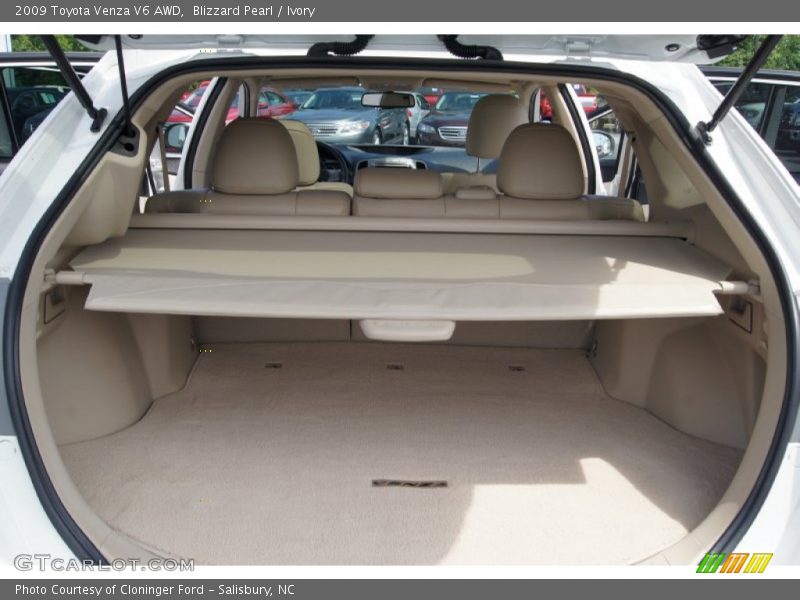 Blizzard Pearl / Ivory 2009 Toyota Venza V6 AWD