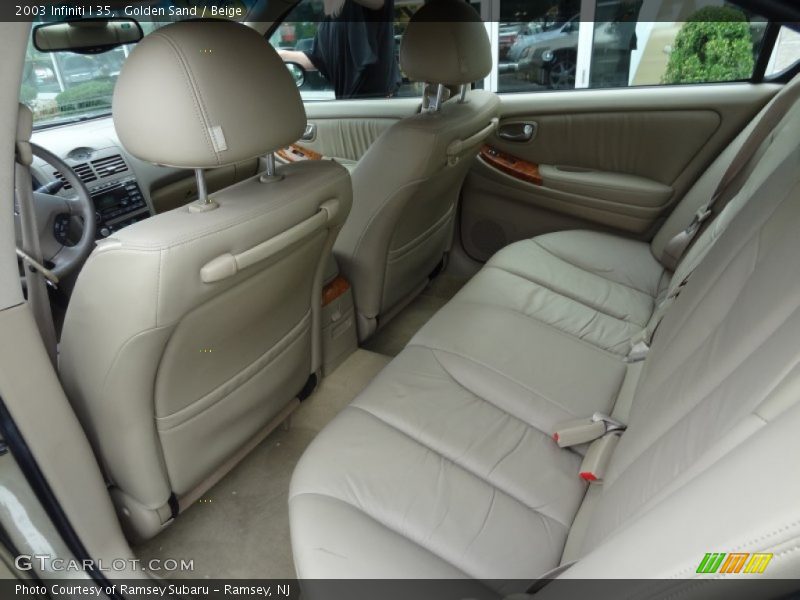 Golden Sand / Beige 2003 Infiniti I 35