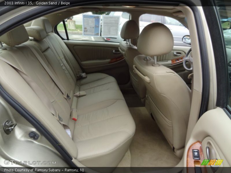 Golden Sand / Beige 2003 Infiniti I 35
