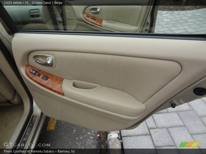 Golden Sand / Beige 2003 Infiniti I 35