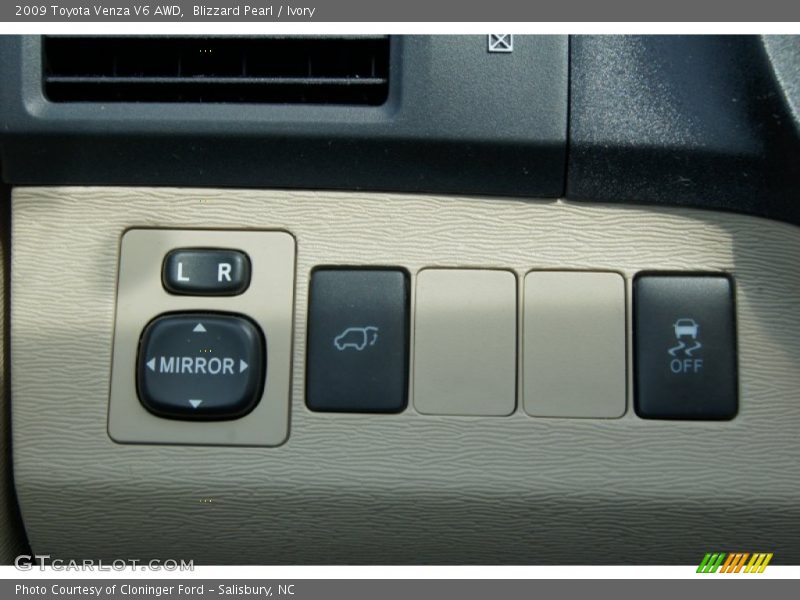 Blizzard Pearl / Ivory 2009 Toyota Venza V6 AWD