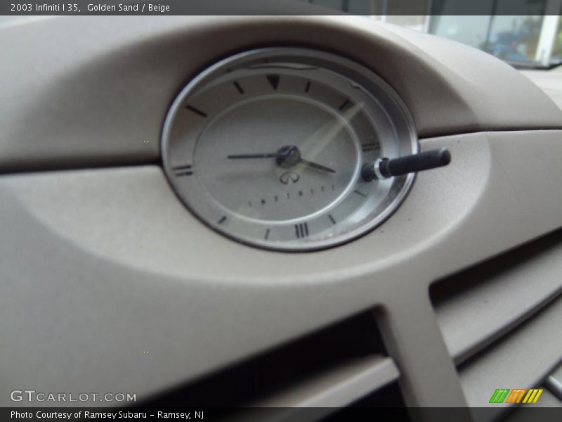 Golden Sand / Beige 2003 Infiniti I 35
