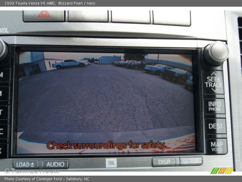 Blizzard Pearl / Ivory 2009 Toyota Venza V6 AWD