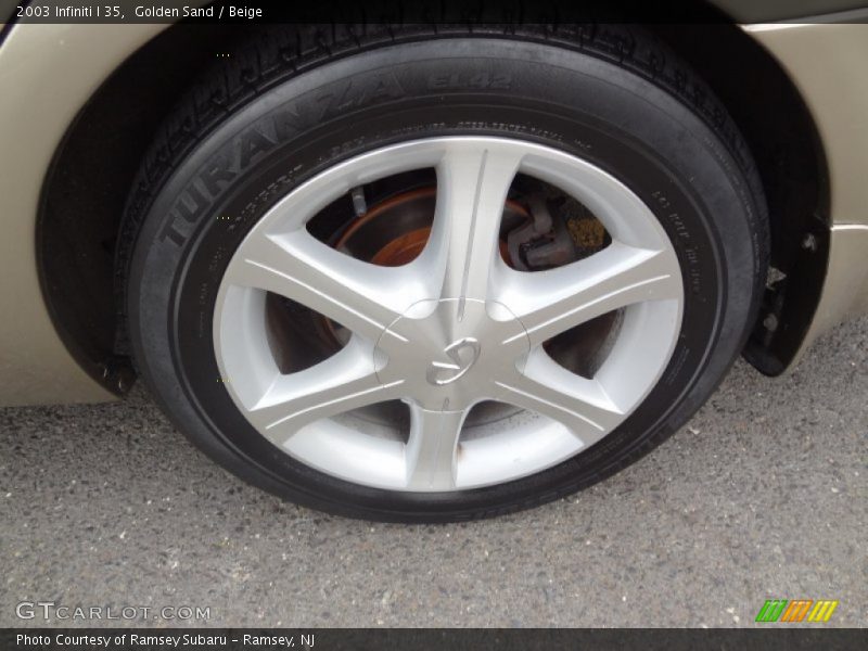 Golden Sand / Beige 2003 Infiniti I 35