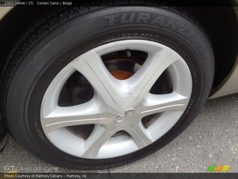Golden Sand / Beige 2003 Infiniti I 35