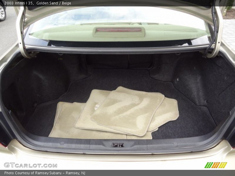 Golden Sand / Beige 2003 Infiniti I 35