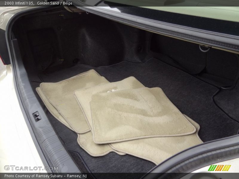 Golden Sand / Beige 2003 Infiniti I 35