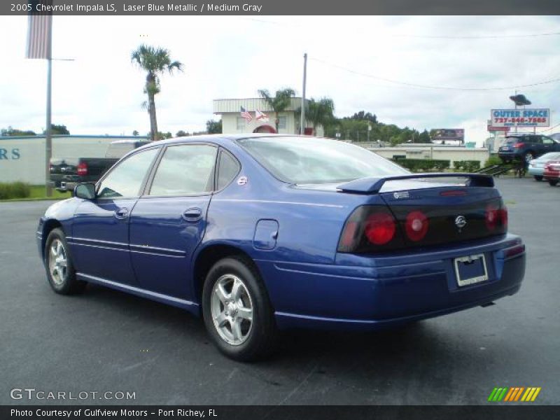 Laser Blue Metallic / Medium Gray 2005 Chevrolet Impala LS