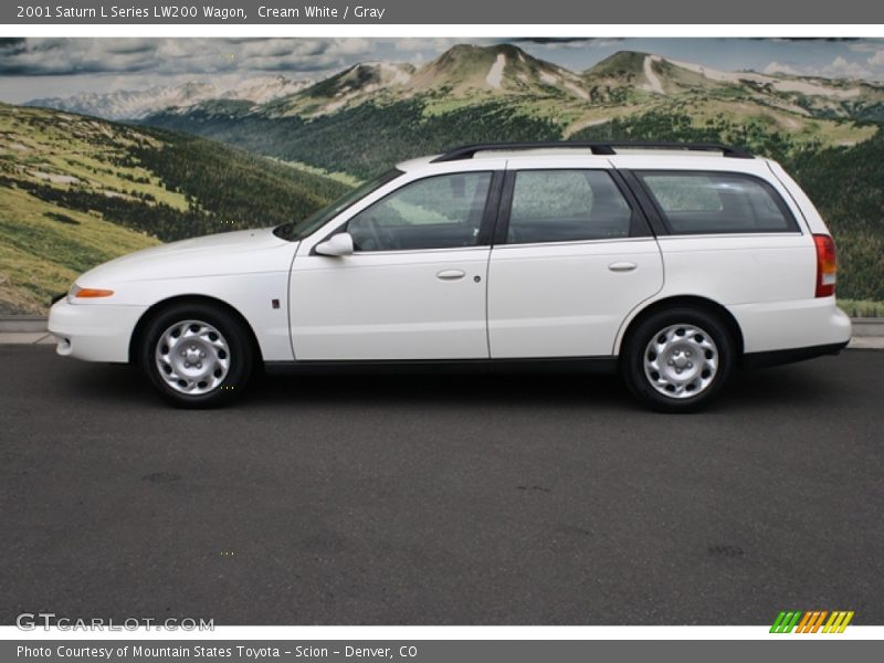  2001 L Series LW200 Wagon Cream White