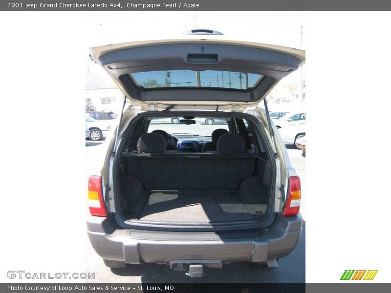 Champagne Pearl / Agate 2001 Jeep Grand Cherokee Laredo 4x4