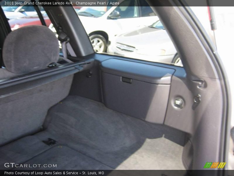 Champagne Pearl / Agate 2001 Jeep Grand Cherokee Laredo 4x4