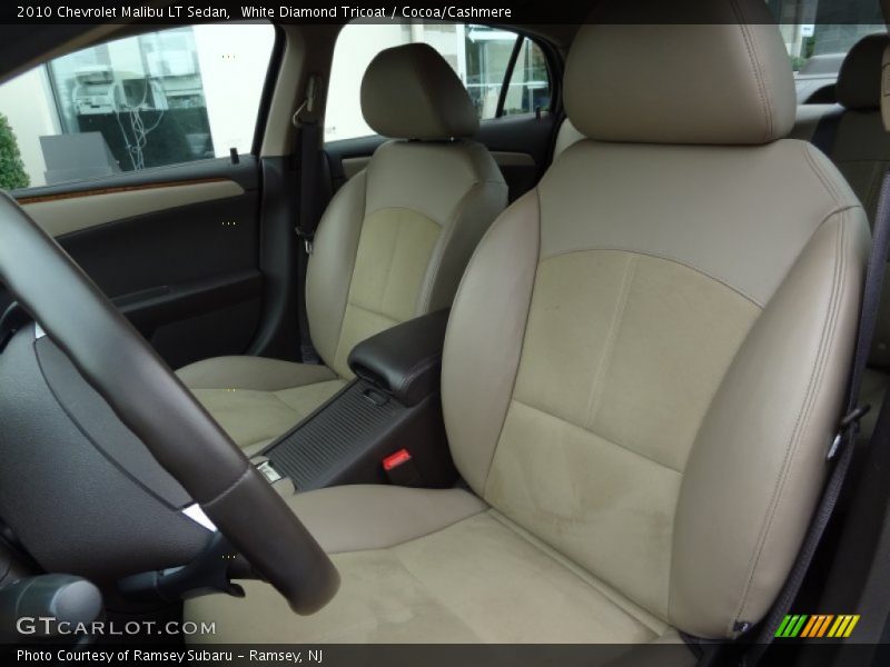 Front Seat of 2010 Malibu LT Sedan