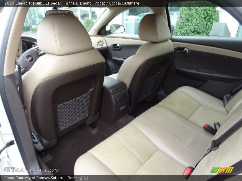 Rear Seat of 2010 Malibu LT Sedan