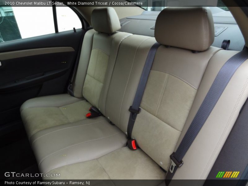 Rear Seat of 2010 Malibu LT Sedan