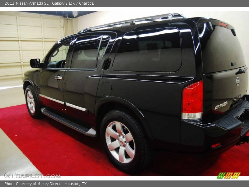Galaxy Black / Charcoal 2012 Nissan Armada SL