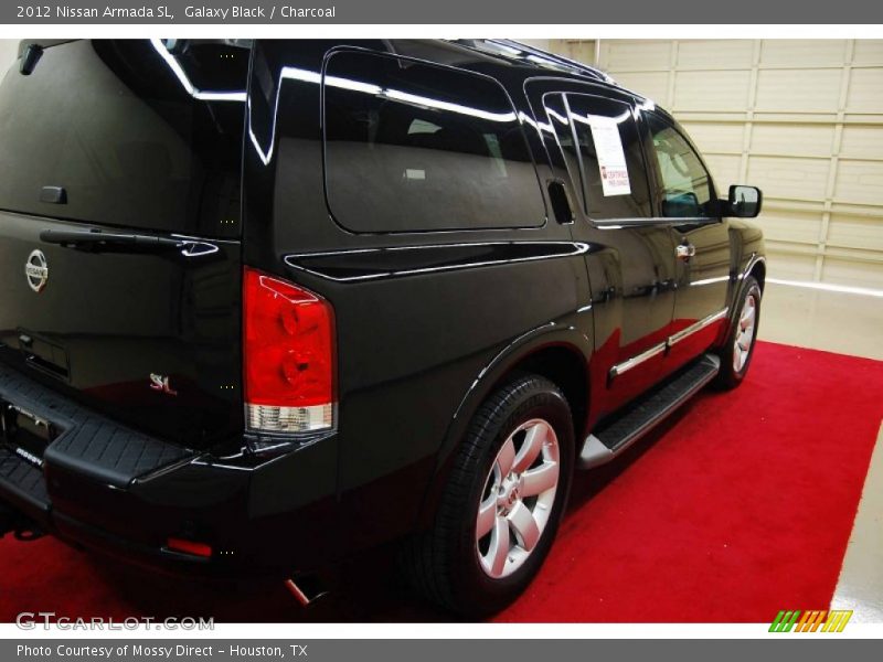Galaxy Black / Charcoal 2012 Nissan Armada SL