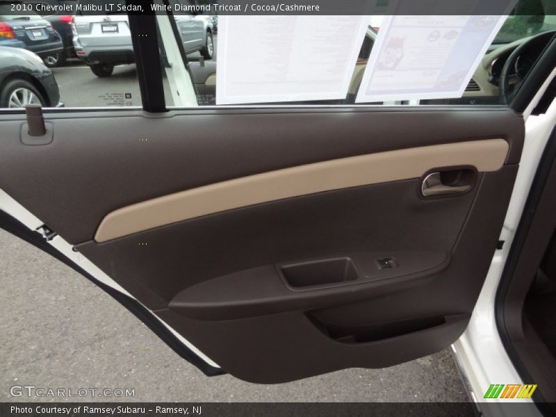 Door Panel of 2010 Malibu LT Sedan
