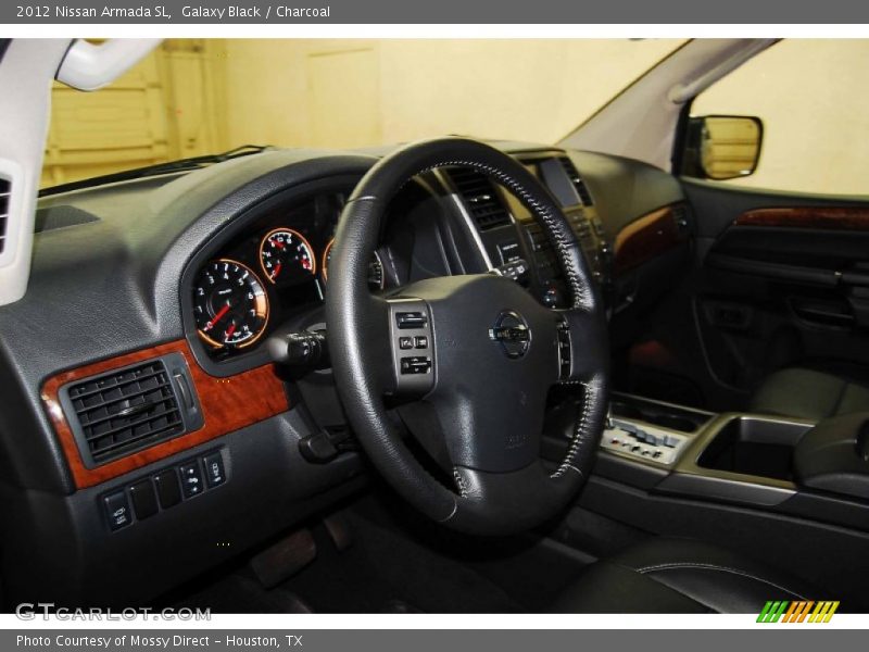 Galaxy Black / Charcoal 2012 Nissan Armada SL