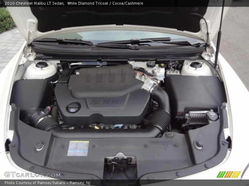  2010 Malibu LT Sedan Engine - 3.6 Liter DOHC 24-Valve VVT V6