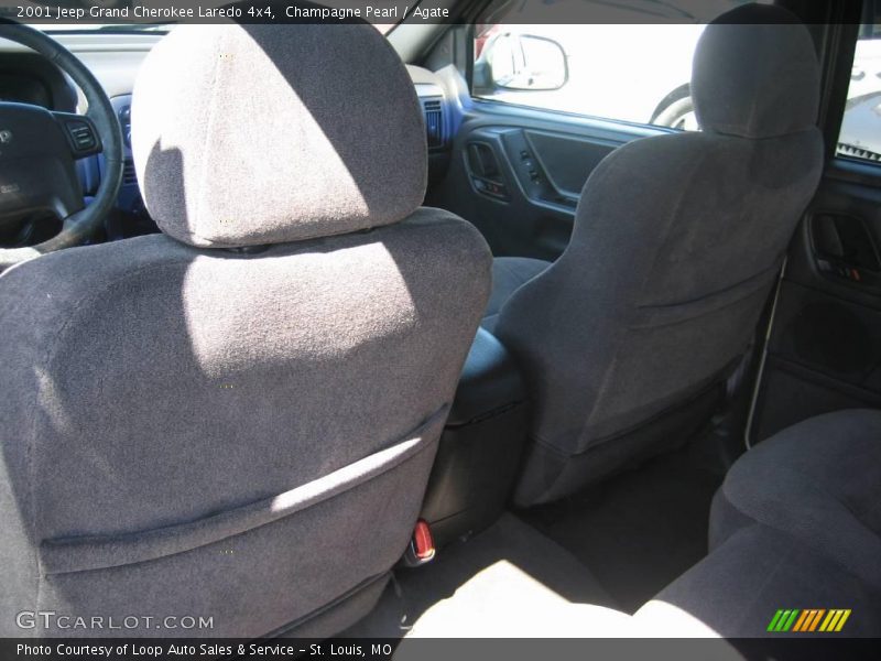 Champagne Pearl / Agate 2001 Jeep Grand Cherokee Laredo 4x4