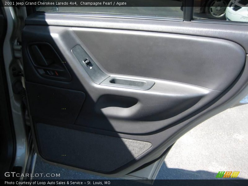 Champagne Pearl / Agate 2001 Jeep Grand Cherokee Laredo 4x4