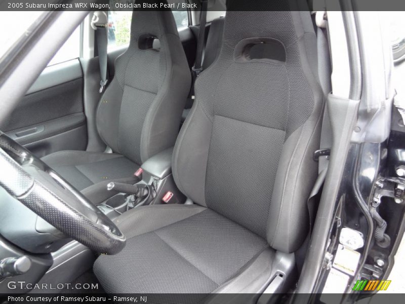 Front Seat of 2005 Impreza WRX Wagon