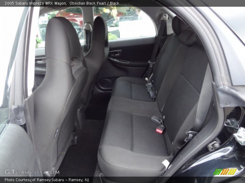  2005 Impreza WRX Wagon Black Interior