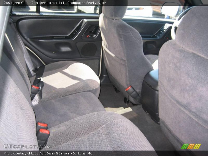 Champagne Pearl / Agate 2001 Jeep Grand Cherokee Laredo 4x4