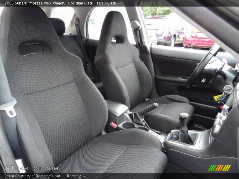 Front Seat of 2005 Impreza WRX Wagon