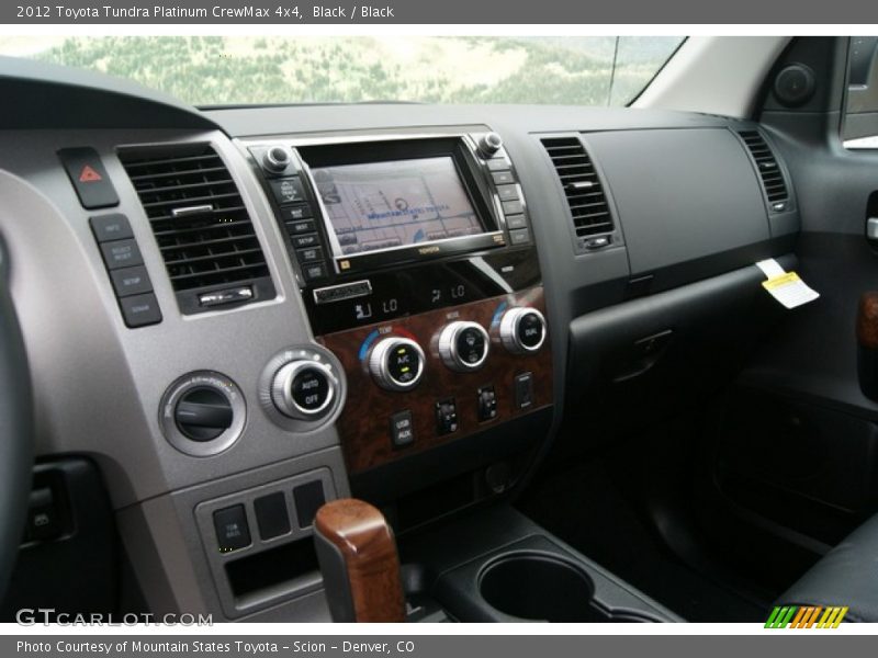 Black / Black 2012 Toyota Tundra Platinum CrewMax 4x4