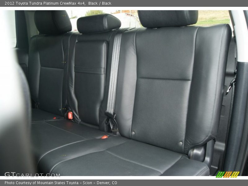 Black / Black 2012 Toyota Tundra Platinum CrewMax 4x4