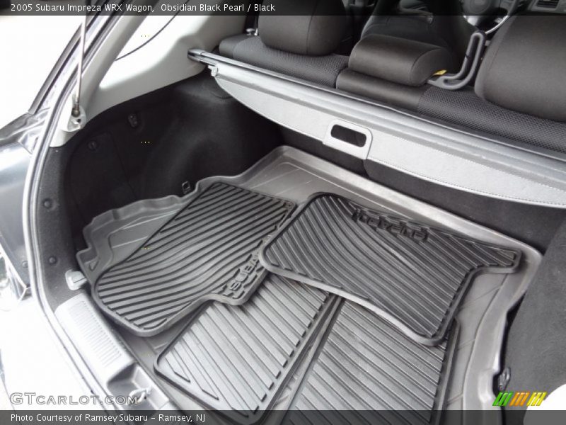 Obsidian Black Pearl / Black 2005 Subaru Impreza WRX Wagon