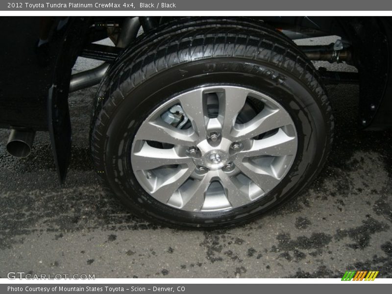 Black / Black 2012 Toyota Tundra Platinum CrewMax 4x4
