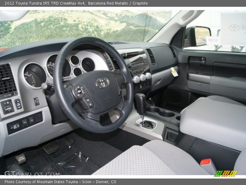 Barcelona Red Metallic / Graphite 2012 Toyota Tundra SR5 TRD CrewMax 4x4