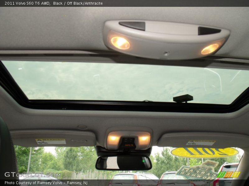 Black / Off Black/Anthracite 2011 Volvo S60 T6 AWD