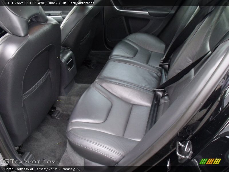 Black / Off Black/Anthracite 2011 Volvo S60 T6 AWD