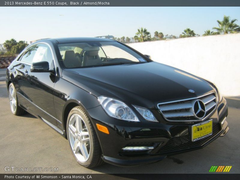Front 3/4 View of 2013 E 550 Coupe