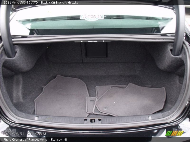 Black / Off Black/Anthracite 2011 Volvo S60 T6 AWD