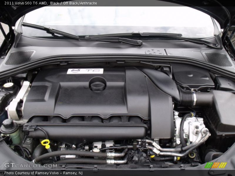Black / Off Black/Anthracite 2011 Volvo S60 T6 AWD
