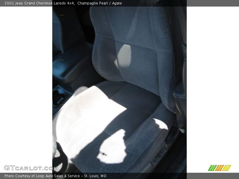 Champagne Pearl / Agate 2001 Jeep Grand Cherokee Laredo 4x4