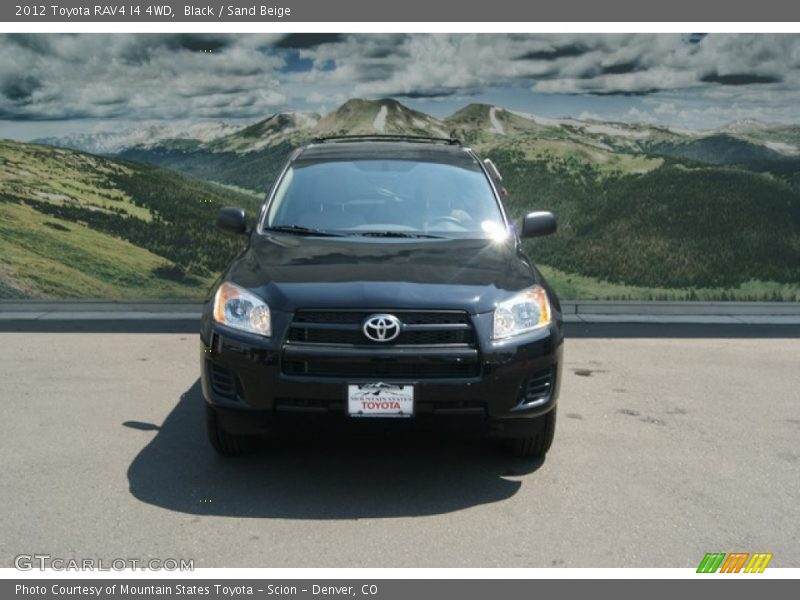 Black / Sand Beige 2012 Toyota RAV4 I4 4WD