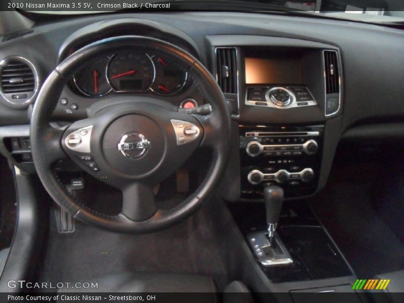 Crimson Black / Charcoal 2010 Nissan Maxima 3.5 SV