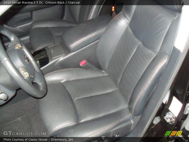 Crimson Black / Charcoal 2010 Nissan Maxima 3.5 SV