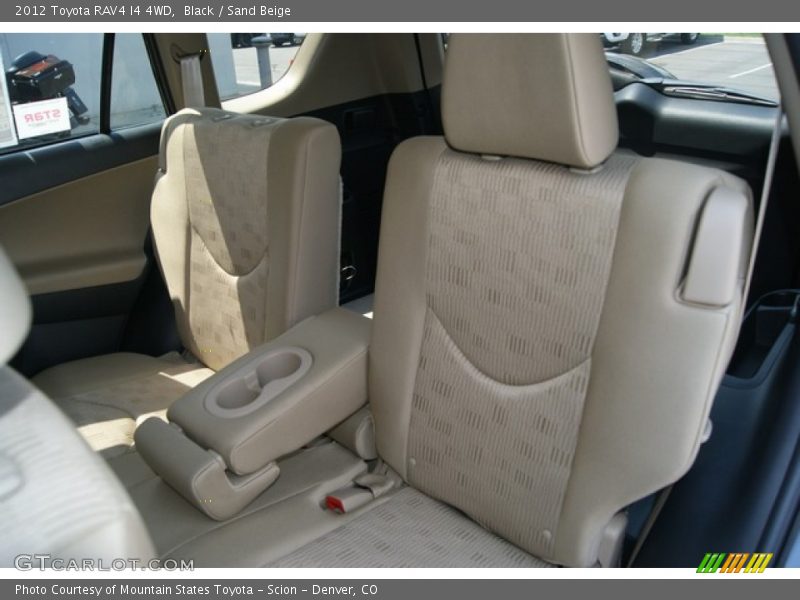 Black / Sand Beige 2012 Toyota RAV4 I4 4WD