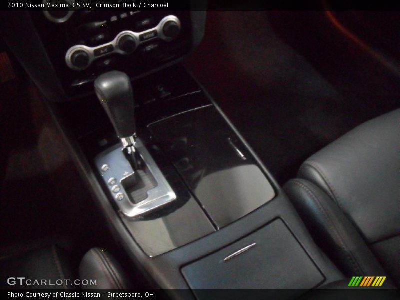 Crimson Black / Charcoal 2010 Nissan Maxima 3.5 SV