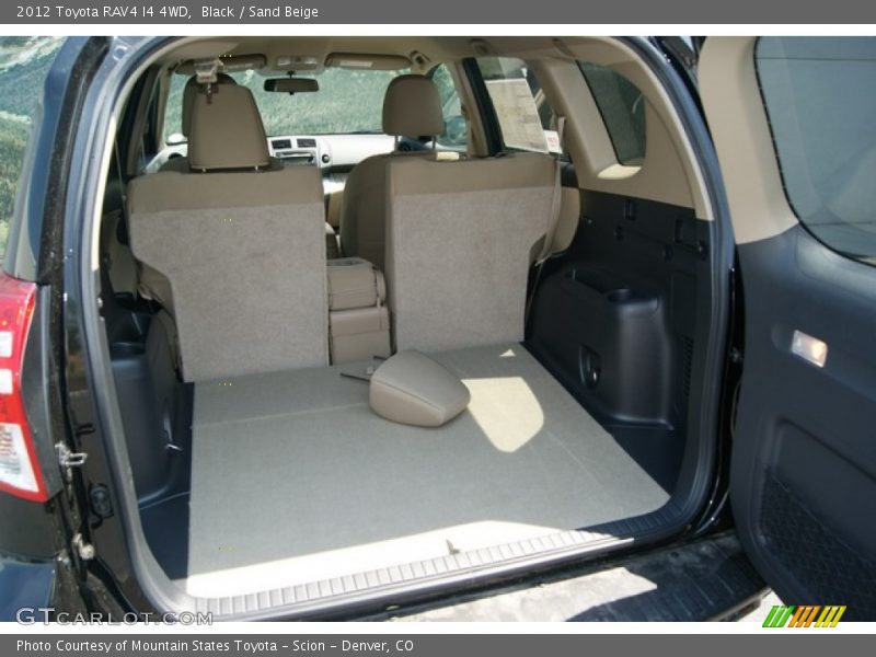 Black / Sand Beige 2012 Toyota RAV4 I4 4WD