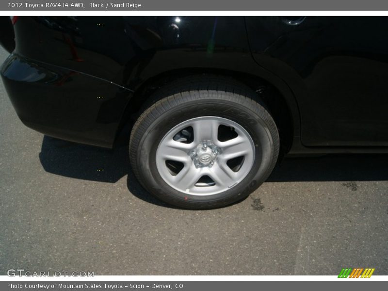 Black / Sand Beige 2012 Toyota RAV4 I4 4WD