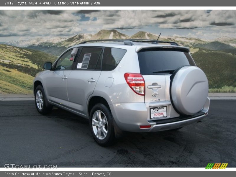 Classic Silver Metallic / Ash 2012 Toyota RAV4 I4 4WD
